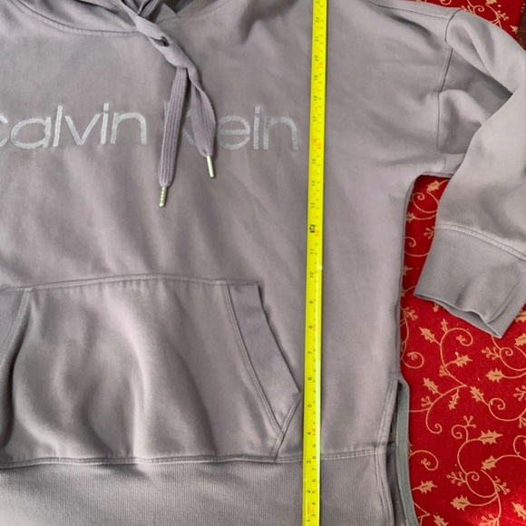 Calvin Klein Light Purple Sweatshirt Hoodie Sz L - Picture 8 of 8